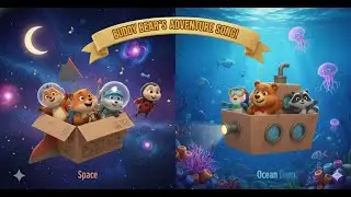 🚀 Space Adventure Song for Kids | Buddy Bear&rsquo;s Imagination Trip! | Fun & Active Pretend Play