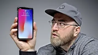 Удаление выреза на iPhone X
