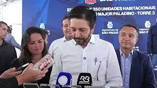 Famílias que viviam em área de risco recebem nova moradia na zona oeste da capital paulista