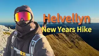 Winter hike up Helvellyn and Wainwright bagging 🏔️🥶 -12&deg;!!!