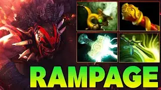 Rampage + 30 Kills BloodSeeker Dota 2 Pro Gameplay Guide Best Item Build Carry 7.40