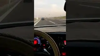 مطارده بين كيا اوبتيما و بي ام دبليو طريق بغداد بصره