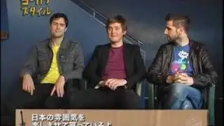 Keane - Live and Interview in Tokyo 2009