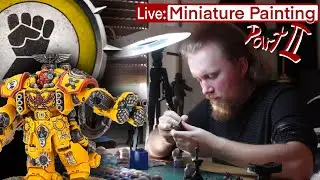 LIVE: Finishing an Imperial Fist Centurion // Warhammmer 40k  // Space Marines