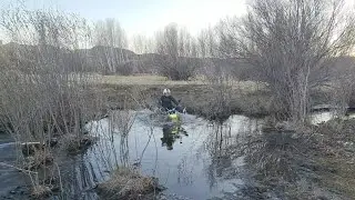 Suzuki VanVan. Offroad. ..сухим из воды..