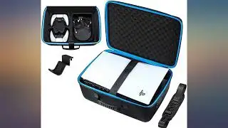 ZENACCE Hard-Shell Travel Case Compatible with PS5, Protective Carrying Case Holds review