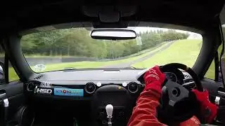 MX5 crash at Doune  HillClimb 17/09/2023