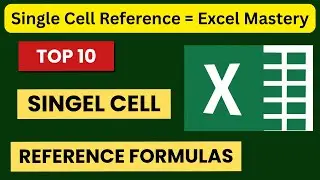 This is where the real beginning of Excel Formulas begins! | TOP 10 Single Cell Formulas | MB Excel