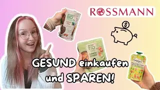 GESUND einkaufen & dabei SPAREN im Rossmann? Diätassistentin zeigt wie das geht