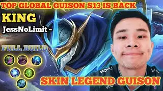 🔴 SKIN LEGEND GUISON ! Build Gusion Tersakit 2020 | Gusion Best Build 2020 | By Jess No Limit | MLBB
