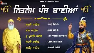 Panj Bania Path \\ ਨਿਤਨੇਮ ਬਾਣੀਆਂ ਦਾ ਪਾਠ \\ Nitnem Sahib Da Path \\ ਪੰਜ ਬਾਣੀਆ ਪਾਠ