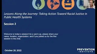 Lessons Along the Journey: Taking Action Toward Racial Justice in Public Health Systems