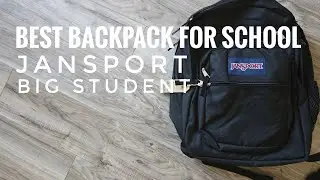 Обзор рюкзака Jansport Big Student Backpack &mdash; лучшая сумка для школы и повседневного использования