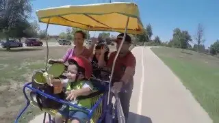 Baby's first bike ride.. Gopro Hero 3+ Black edition! bebe en bicicleta por primera ves