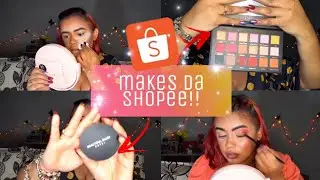 TESTANDO MAKES DA SHOPEE!! | COMPRINHAS