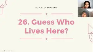 PK1428- FUN FOR MOVERS- UNIT 26- APRIL 6, 2022