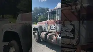 8v71 Detroit Diesel air start #detroitdiesel #trucking #macktrucks