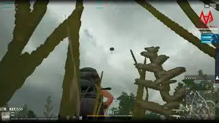 絕地求生【CAM11111111】M24&SCAR-L 雨中殺神  單人21殺 第三人稱 雙排吃雞 with 冷櫻 2017/12/3