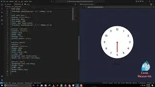 CODE NEXUS | Build an Analog Clock using JavaScript and CSS