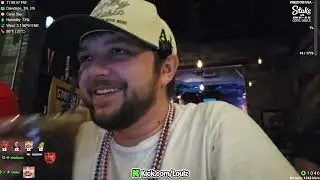 Loulz leaves a 100$ tip for a bartender