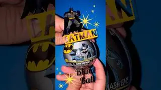 Batman Mashems Squishy Blind Ball ⚫️🟡✨😱💛 #asmr #shorts