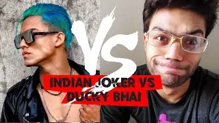 Rizxtarr Reply To Ducky Bahi | Indian Joker vs Ducky Bhai | Ft. Original Pakistani [Tiktok]