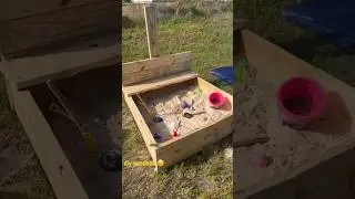 DIY SANDBOX 🛝🏖️☀️|ZANADIA SIMONE