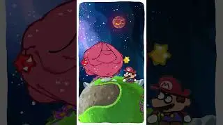Hungry Luma 😨💩 | Super Mario Galaxy #shorts