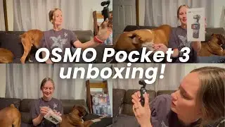 unboxing my new OSMO Pocket 3! 📷✨