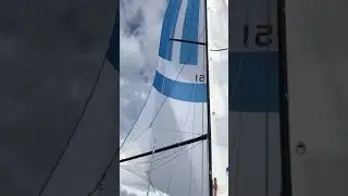 Ronin Olson 29 spinnaker run towards Pt. Townsend
