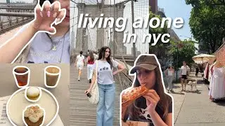 LIVING ALONE IN NYC: jazz club, viral food spots, brooklyn bridge, etc.