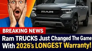 Ram TRUCKS Just Changed The Game With 2026's LONGEST Warranty!