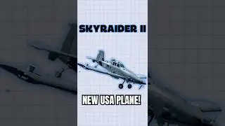 Новый американский самолет только что приземлился!
