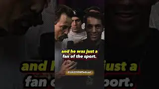 working with #joerogan when he began at #ufc #mikegoldberg #goldie