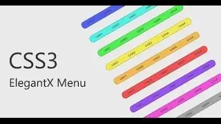 PRODUCTS - CSS3 ElegantX Menu