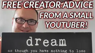 Бесплатный совет для создателей YouTube от начинающего YouTube-блогера!