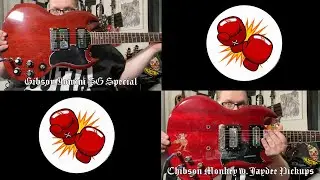 Gibson Iommi Special vs Chibson Monkey w. Jaydee Pickups