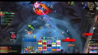 Jin'rokh the Breaker 25 - Throne of Thunder - 1st Boss - Resto Shaman POV - Normal Live