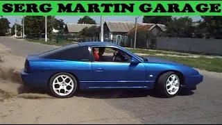Наваливаем по улицам на Nissan 200SX Turbo. Первый выезд и сразу даем угла. Машина из Need For Speed
