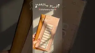 Meesho Stationery Finds 🌷✨| stationery haul | cute stationery| kawaii