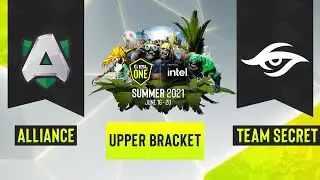 Dota2 - Team Secret vs. Alliance - Game 2 - ESL One Summer 2021 - Upper Bracket