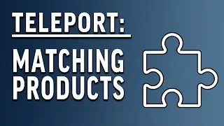 Teleport Matches Page Explained | Link SKUs to 3D Files