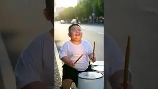 Cristiano Ronaldo turn this kid into a Drumming Star!?#shorts #ronaldo #football