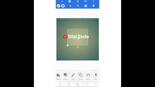 How to write Channel Name in PixelLab || Full Tutorial video || Bilal Tech || Shorts videos