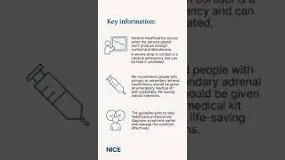 Adrenal insufficiency (Addison's disease): NICE guideline