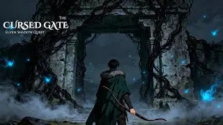 Cursed Gate of the Elven Shadow | Dark Fantasy Music for Focus & Adventure