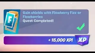Fortnite - Gain shields with Flowberry Fizz or Flowberries - Chapter 5 Season 1