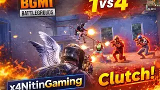Bgmi new update 30☠️kills in Erangal only 1v4 🥶