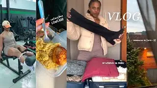 Rotina pr&eacute;-viagem | Treinando pesado | Refei&ccedil;&otilde;es LOW CARB | Arrumando as malas |Tour pelo quarto