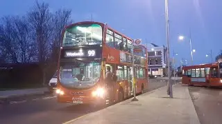 Arriva London DW451 LJ11AAY route 99 (Loud Exhaust)